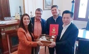 vínculos comerciales La Rioja China