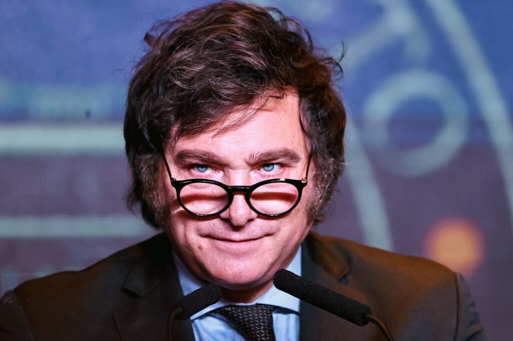 Javier Milei en entrevista con Antonio Laje