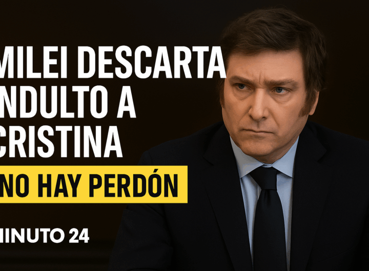 Milei no indulta a Cristina