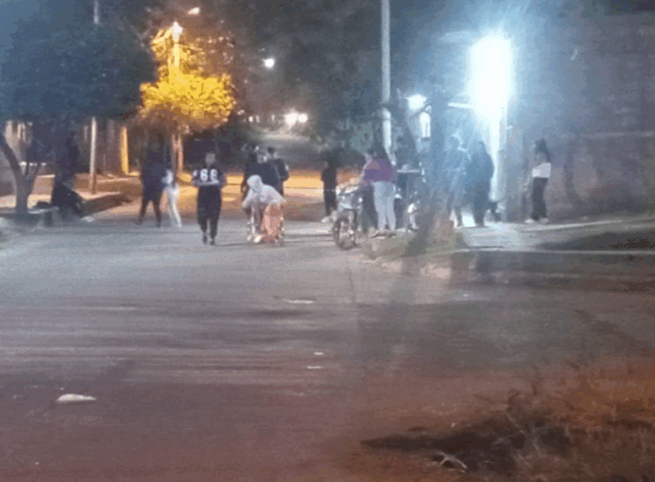 Disturbio En La Rioja, acusan a un hombre en silla de ruedas por robo y amenazas. El hecho ocurrió en el barrio Yacampis.