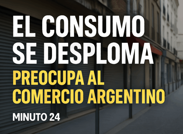 Caída del consumo en Argentina hunde al comercio local