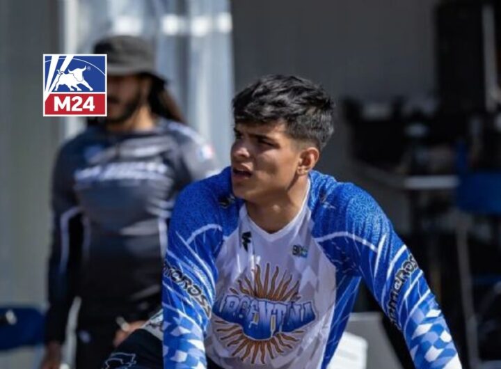 Thomas Maturano en la Copa del Mundo BMX 2025