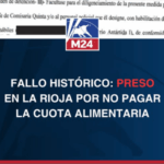 riojano preso cuota alimentaria